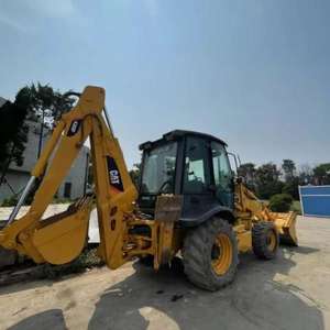 Cargadora de ruedas Caterpillar 420F usada, retroexcavadora, cargadora frontal, motor de bomba hidráulica Kawasaki, componentes de núcleo incluidos - Product Image 4