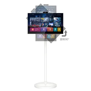 TV a Led mobile Stand By Me 24 pollici portatile TV Smart Touch Screen senza fili Android Display TV Mounts & carrelli