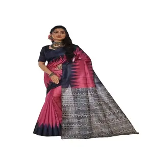 Best Quality Smart Casual Embroidery Cotton Printed saree for Woman saree from Indian Supplier and Exporter