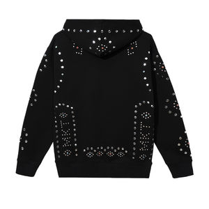 Nouveauté : sweat à capuche pour homme avec strass, design personnalisé, matière respirante, séchage rapide, douce, 100% coton, prix avantageux - Product Image 2