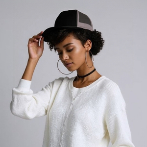 Casquette Snapback Structurée à Deux Tons Classique Hip Hop en Coton OEM avec Logo Brodé Personnalisé Imprimé Léopard Casquettes de Baseball - Product Image 2