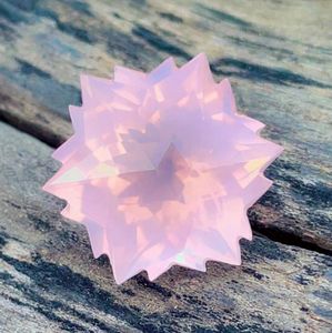 Gema Natural Tallada en Forma de Estrella de Nieve para Joyería, Brasileña - Product Image 3