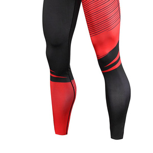 Leggings de compression haute performance pour hommes pour la course à pied Fitness Gym Workouts-Collants de sport à séchage rapide pour hommes - Product Image 4