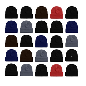 Gorro de Punto con Logotipo Bordado Personalizado para Mujer Adulta, Diseño Personalizado con Pedrería para Ropa Deportiva Informal de Invierno - Product Image 3