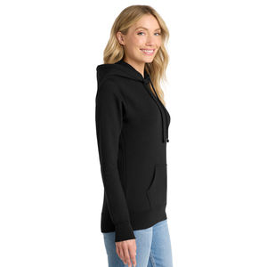 เสื้อฮู้ดแฟชั่นฤดูหนาวสำหรับผู้หญิง ทรงปกติ พร้อมโลโก้สั่งทำ ผ้าฝ้ายผสมโพลีเอสเตอร์ 360 กรัม ระบายอากาศได้ดี ฮู้ดปรับได้ พร้อมปลายแขนเสื้อแบบริบ - Product Image 4