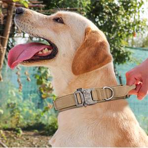 <span class=keywords><strong>Collar</strong></span> de perro táctico para perros medianos y grandes Collares de nailon de entrenamiento ajustables Popular para paseos Productos para mascotas - Product Image 6