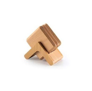 ที่รองแก้วไม้ทำด้วยมือสำหรับบ้านโรงแรมถ้วยชากาแฟบนโต๊ะอาหาร - Product Image 2