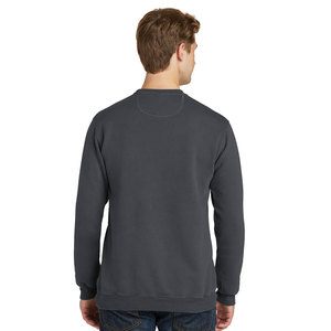 100% coton de haute qualité coton lourd goutte épaule ras du cou sweat thermique - Product Image 5