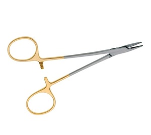 Instrumento quirúrgico Manual de Soporte de aguja de acero inoxidable Halsey por fabricante - Product Image 6