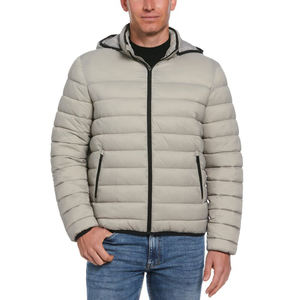 Chaqueta Impermeable de Lona con Cremallera, Acolchada, Cortavientos y Transpirable para Hombre, de Alta Calidad, con Logotipo Personalizado, para Otoño/Invierno, en Oferta - Product Image 3