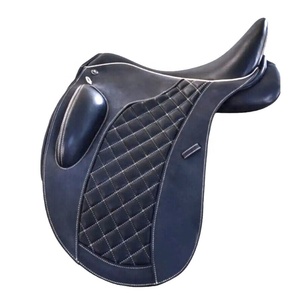 Selle de dressage anglaise en cuir souple de haute qualité Produit équestre fin respirant pour l'équitation - Product Image 3