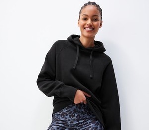 Sudadera con capucha transpirable con logotipo personalizado para correr de Fitness de mujer cómoda y vendedora caliente para sudaderas con capucha de diseño de desgaste de invierno - Product Image 6