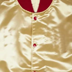 Veste universitaire en satin de haute qualité, coupe régulière, personnalisable en gros, pour hommes, coupe-vent, respirante, vêtements d'extérieur, bomber, lettreman - Product Image 3