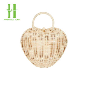 ¡SUPER VENTAS! Bolsa de Almacenamiento Rectangular de Ratán Natural Ecológica, Hecha a Mano, Apilable, Moderna, Multiusos, Cesta de Mimbre para Niños - Product Image 5