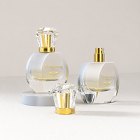 Bouteilles de parfum cylindriques de luxe personnalisées Mingsheng 30ml 50ml 100ml pour parfums liquides avec boîte cadeau Emballage cosmétique