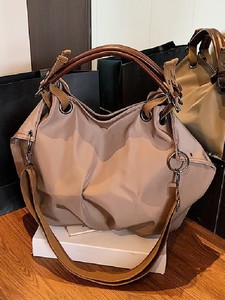 Cross-Border Retro Fashion Work Trendy Oxford Polyester <b>Large</b>-Capacity <b>Shoulder</b> Crossbody Student Portable Tote <b>Bag</b> - Product Image 5