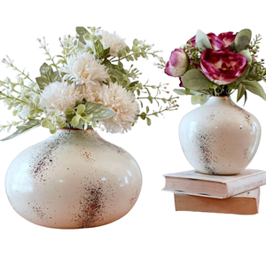 Vase à fleurs en aluminium au design moderne pour la décoration de table de mariage et l'utilisation dans le salon, vase décoratif en métal - Product Image 2