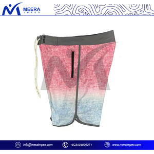 Top Quality Full Sublimation Printed Shorts For Men High Waist Beach Wear Breathable Yoga Seamless Men Sublimation Shorts - Product Image 3