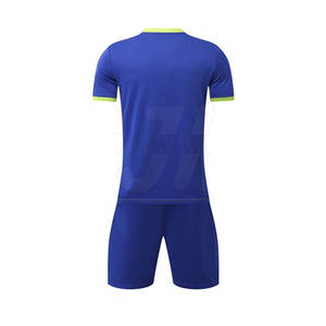 Gran oferta, kit de fútbol de entrenamiento de fútbol profesional, uniforme de camiseta de poliéster 100% Unisex, conjuntos de nombre personalizados con impresión de alta calidad - Product Image 2