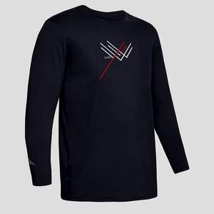 Spring High Quality Heavy Weight Oversized Tshirt Printing Custom <b>Blank</b> 100% Cotton Men Long Sleeves T Shirt - Product Image 1