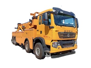 Camión de Rescate Multifuncional Directo de Fábrica, Grúa de Remolque Diésel Usada, Remolque con Capacidad de Remolque de 20 Toneladas, 380HP - Product Image 3