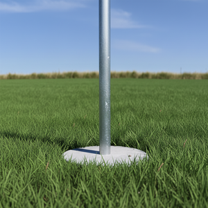 Poteau rond galvanisé 3M - Product Image 3