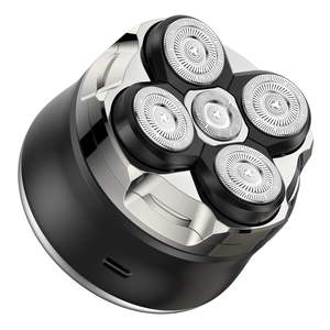 Rasoir électrique rechargeable pour homme, tête rotative, tondeuse à barbe, rasoir pour le visage et le corps, étanche à l'eau, utilisable en mode humide/sec, indice d'étanchéité IPX7, adapté à une utilisation en camping-car - Product Image 2