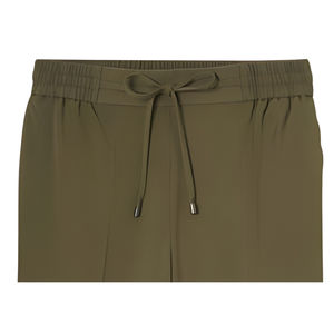 Pantalon en toile pour femme, taille mi-haute, devant plat, nouvelle conception, fabrication de qualité supérieure au Pakistan, prix de gros faible MOQ, 100% coton - Product Image 2