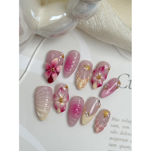 Uñas Postizas Blush Lagoon: Añade un Toque de Color a tus Dedos sin Esfuerzo - Product Image 4