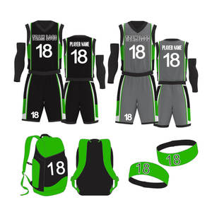 Uniforme de entrenamiento de baloncesto, jersey de material reatable - Product Image 5