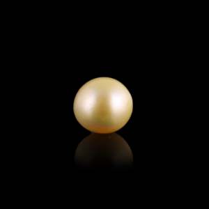 Perle d'eau douce naturelle de 4,35 carats, couleur or, pour la fabrication de bijoux - Product Image 2