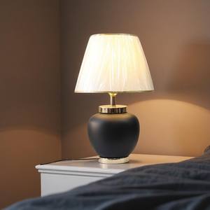 Lampe de table en céramique artistique lampe décorative faite à la main pour la chambre de bureau à domicile - Product Image 4