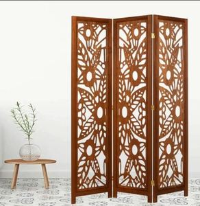 New Design Decorative 3 Panel Wooden <strong>Partition</strong> Wall for Living Room <strong>Partition</strong> and Home Decoration - Product Image 4