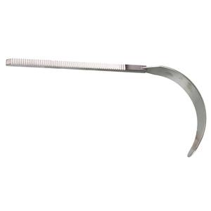 Lima Quirúrgica Ortopédica Premium de Acero Inoxidable con Mango Ergonómico Dentado y Punta de Hoja Curva - Product Image 3