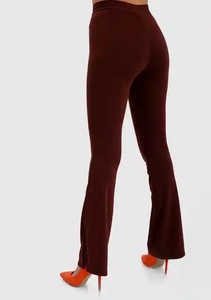 Tela de Vietnam, dos veces, algodón ajustado sólido, varios tamaños, ropa de mujer, ropa de oficina, pantalones formales de longitud completa para mujer, pantalones mezclados - Product Image 5