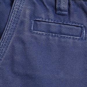 <b>Men</b>’s Casual Denim Shorts – 100% Cotton Wide Leg Fit, Blue & Private Label Available - Product Image 3