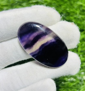 หินอัญมณีทรงหลวมฟลูออไรต์สีรุ้งธรรมชาติเกรด AAA รูปร่างผสมออกแบบได้เองขายส่งจำนวนมากสำหรับการทำเครื่องประดับ - Product Image 4