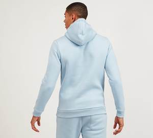 Sweat à capuche personnalisé en molleton de coton brossé avec poche kangourou pour homme, épais, lourd, grande taille, coupe oversize, idéal pour l'hiver - Product Image 2