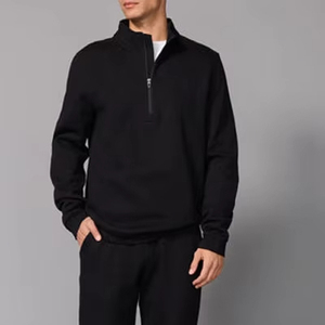 Indemand Hombres de lujo transpirable cuello redondo sudadera de gran tamaño elegante Casual 100% algodón pulóver sudadera con logotipo personalizado - Product Image 1