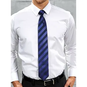 Custom Club Stripe <b>Tie</b> for Promotional & Business Gifts - Product Image 3