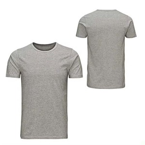 T-shirts à manches courtes en coton lourd couleur bordeaux foncé - Product Image 5