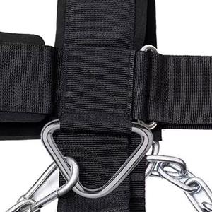 Harnais de tête pour l'entraînement du cou, renforcement musculaire, accessoires de musculation, sangles de musculation, harnais de cou - Product Image 5