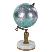 Mapa del Mundo en Forma de Metal de Aluminio, Estilo Moderno y Elegante, Duradero, Ecológico, Diseño Personalizado Disponible, Decoración de Mesa para el Hogar u Oficina