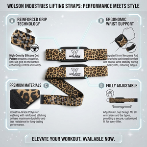 Correas de Levantamiento de Pesas Premium con Cinta de Algodón Resistente para Peso Muerto, Powerlifting, Fisicoculturismo y Entrenamiento en Gimnasio - Product Image 4