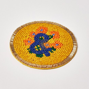 Posavasos de Cuentas de Vidrio Hechas a Mano con Letras, Diseño Único y Personalizado para Interiores Modernos, Alfombrillas y Protectores para Decoración del Hogar, 2026 - Product Image 6