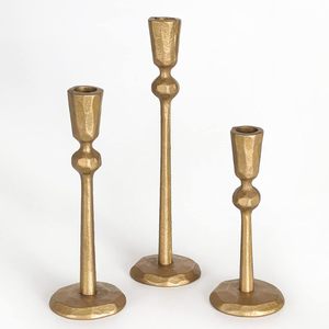 Hot sell 2023 Decoration Antique <b>Candlestick</b> <b>Holders</b> Taper <b>Brass</b> Metal Candle <b>Holder</b> Gold wholesale manufacturer supplier - Product Image 1