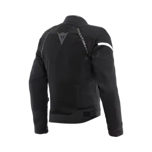 ชุดแข่งรถมอเตอร์ไซค์สำหรับฤดูร้อน Air Frame 3 สำหรับผู้ชาย เสื้อแจ็คเก็ตป้องกัน ระบายอากาศได้ดี สวมใส่สบาย สีดำ/ขาว ผลิตจากผ้า Cordura ได้รับการรับรอง - Product Image 2