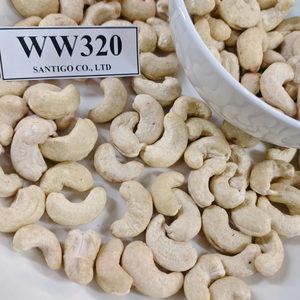 Fournisseur de confiance du Vietnam noix de cajou W320 Kaju Badam bon marché en vrac noix de cajou Santigo - Product Image 1
