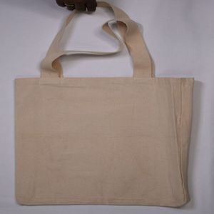 100% sac fourre-tout en toile de coton biologique sac d'épicerie réutilisable écologique Logo personnalisé imprimé supermarché utiliser sac à provisions pour femmes - Product Image 6