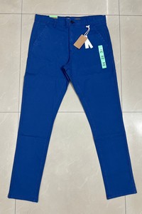 Pantalones Casuales de Sarga para Hombre, Nueva Llegada, Alta Calidad, Venta al Por Mayor, Ecológicos, Transpirables, Corte Regular, Sarga de Algodón Lavada - Product Image 6